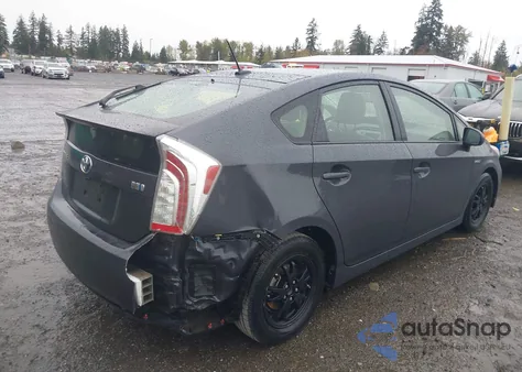 2013 Toyota Prius Four from USA, damaged, VIN JTDKN3DU7D5597682